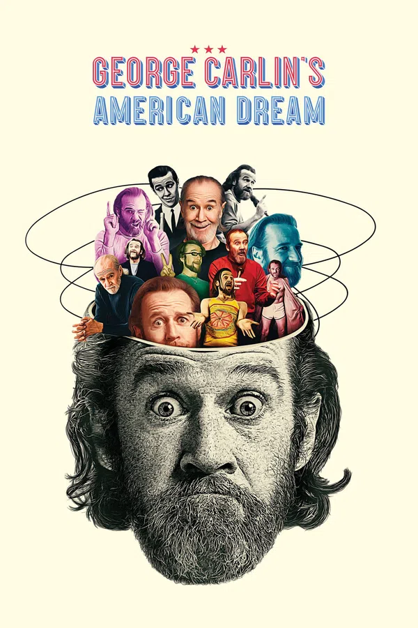 Poster phim Giấc Mơ Mỹ Của George Carlin trên PhimMoi